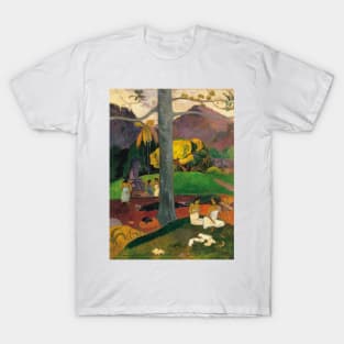 Mata Mua (In Olden Times) by Paul Gauguin T-Shirt